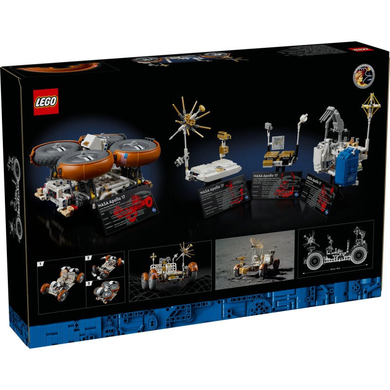 LEGO Technic - Roverul selenar din misiunile NASA Apollo - 42182