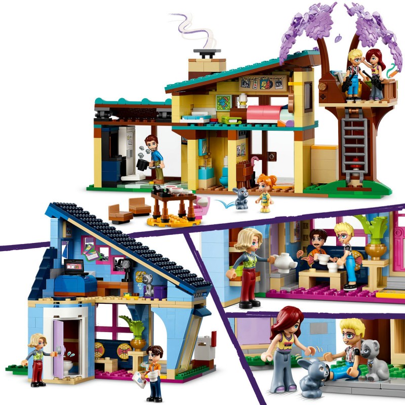 LEGO Friends - Casele lui Olly si Paisley - 42620