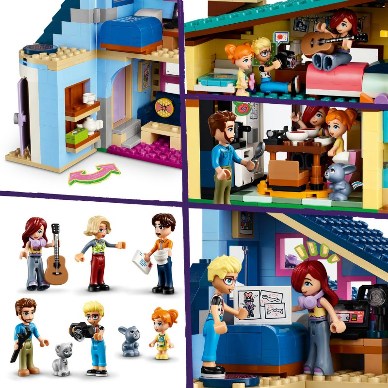 LEGO Friends - Casele lui Olly si Paisley - 42620