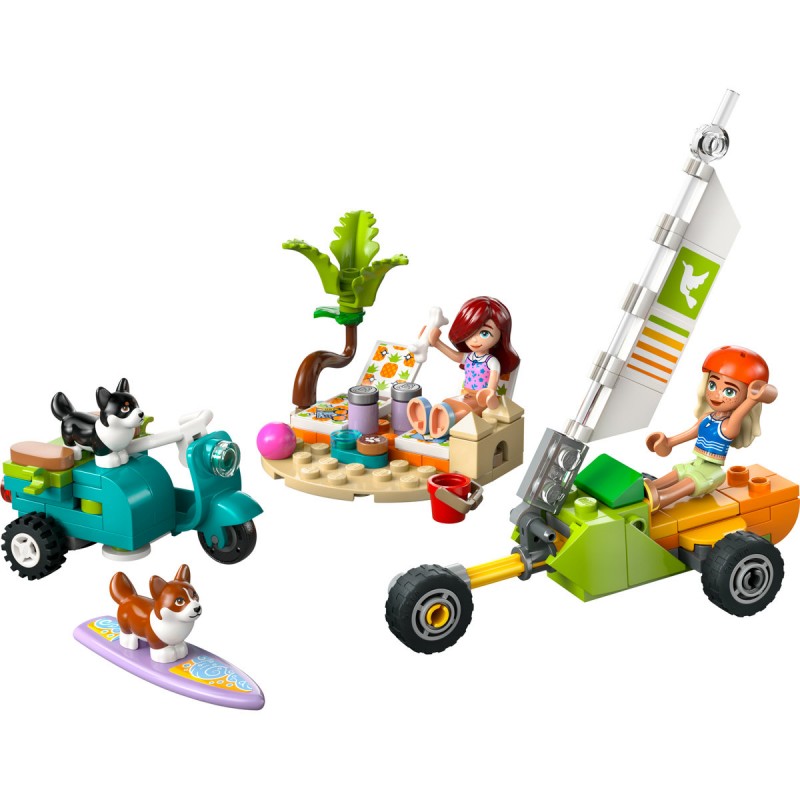 LEGO Friends - Aventuri cu catei la surfing si pe scuter - 42641
