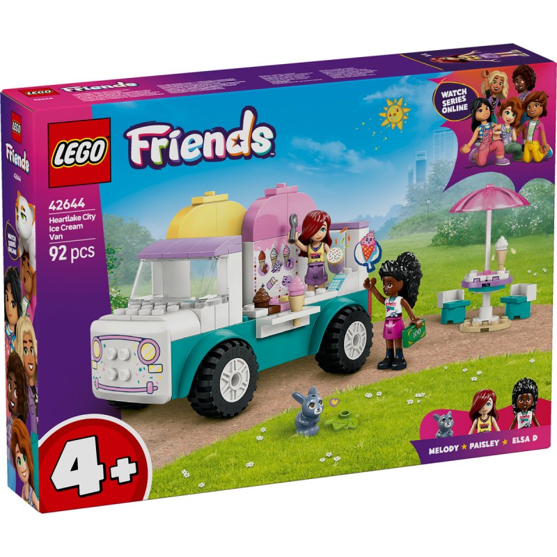 LEGO Friends - Furgoneta de înghetata în orasul Heartlake - 42644