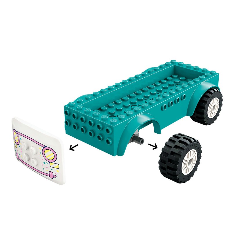 LEGO Friends - Furgoneta de înghetata în orasul Heartlake - 42644