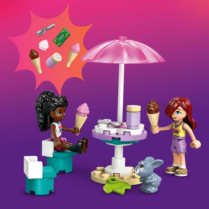 LEGO Friends - Furgoneta de înghetata în orasul Heartlake - 42644