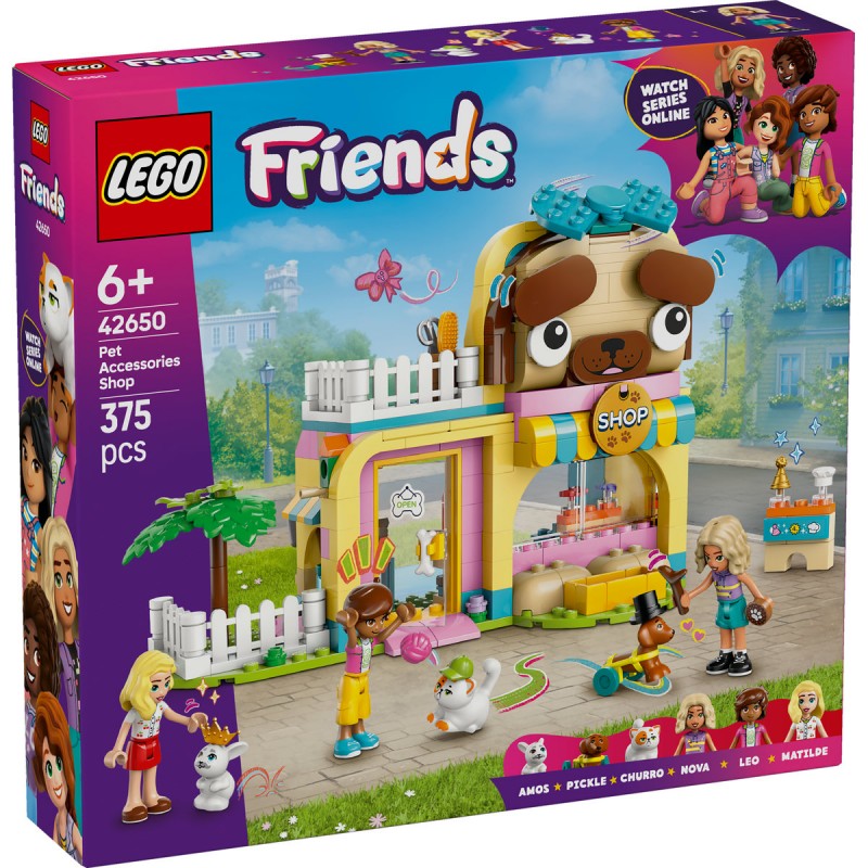 LEGO Friends - Magazin de accesorii pentru animale de companie - 42650