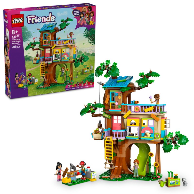 LEGO Friends - Momente cu prietenii la casa din copac - 42652
