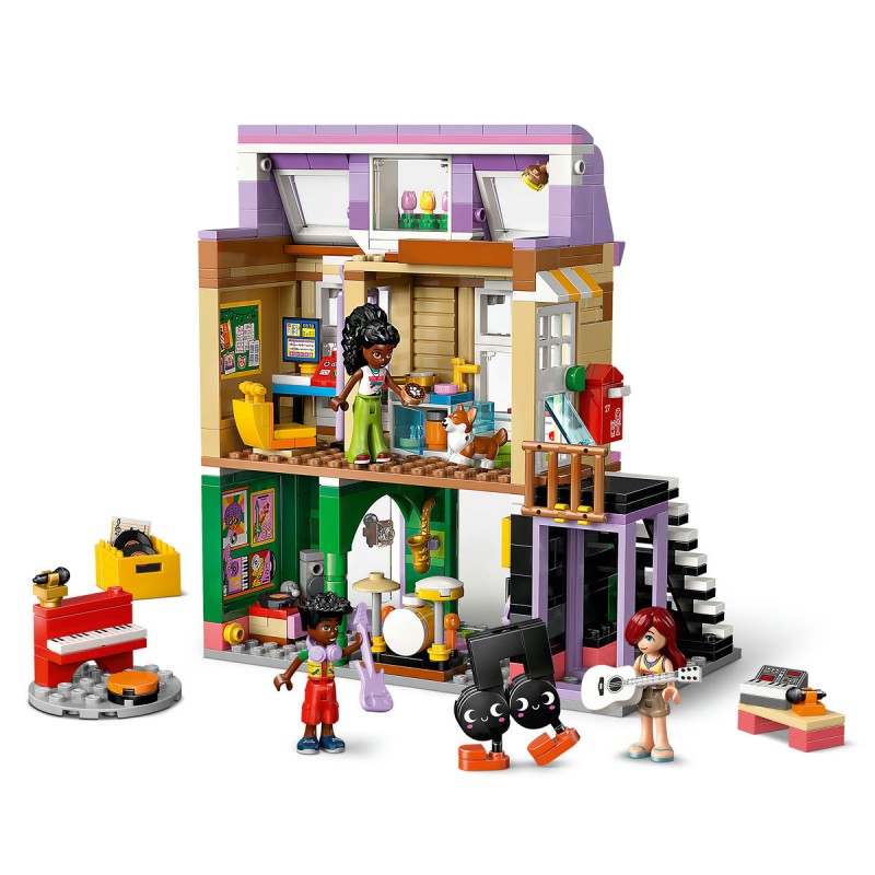 LEGO Friends - Magazin de muzica si apartament - 42653