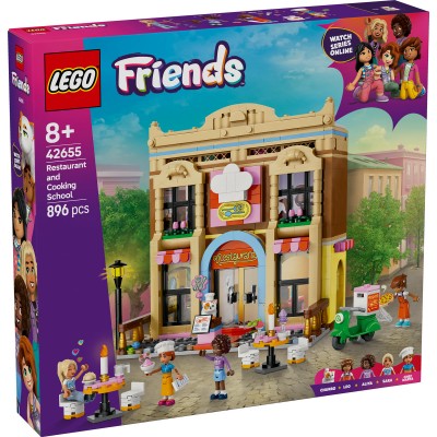 LEGO Friends - Restaurant si scoala de gastronomie - 42655