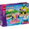 LEGO Friends - Petrecere la piscina cu unicornul si flamingo - 42658