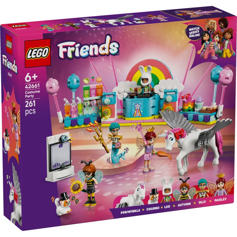 LEGO Friends - Bal mascat cu unicornul şi zâna - 42661
