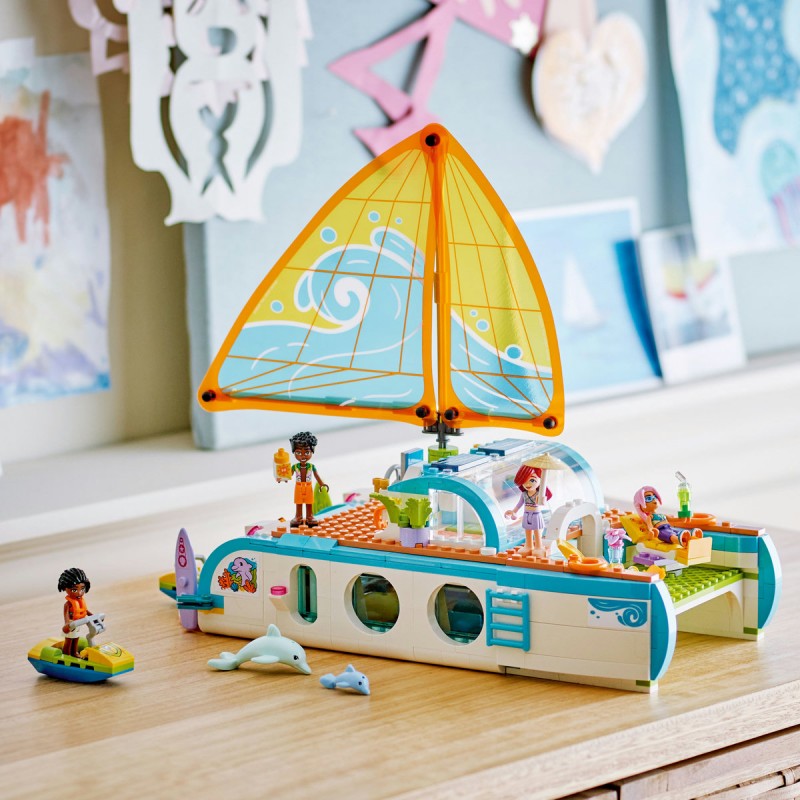 LEGO Friends - Călătoria aventuroasă cu barca - 42664