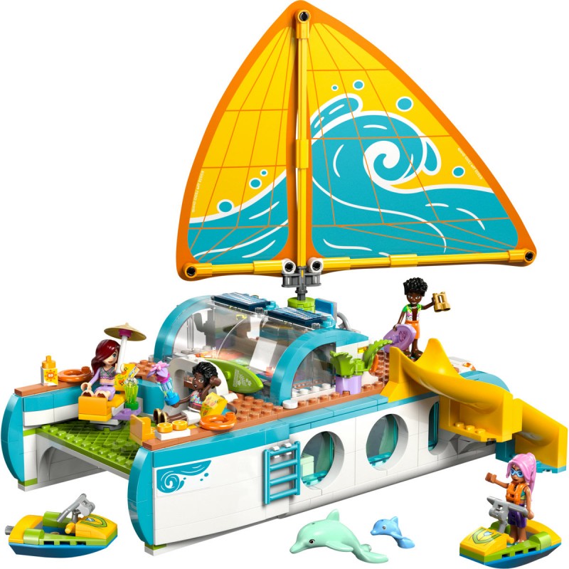 LEGO Friends - Călătoria aventuroasă cu barca - 42664