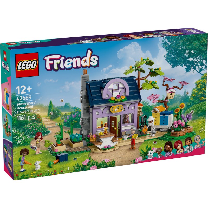 LEGO Friends - Casa apicultorilor si gradina cu flori - 42669