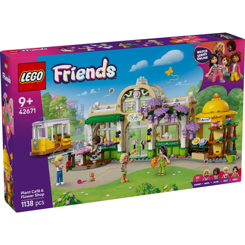 LEGO Friends - Cafenea cu multe plante şi florărie - 42671