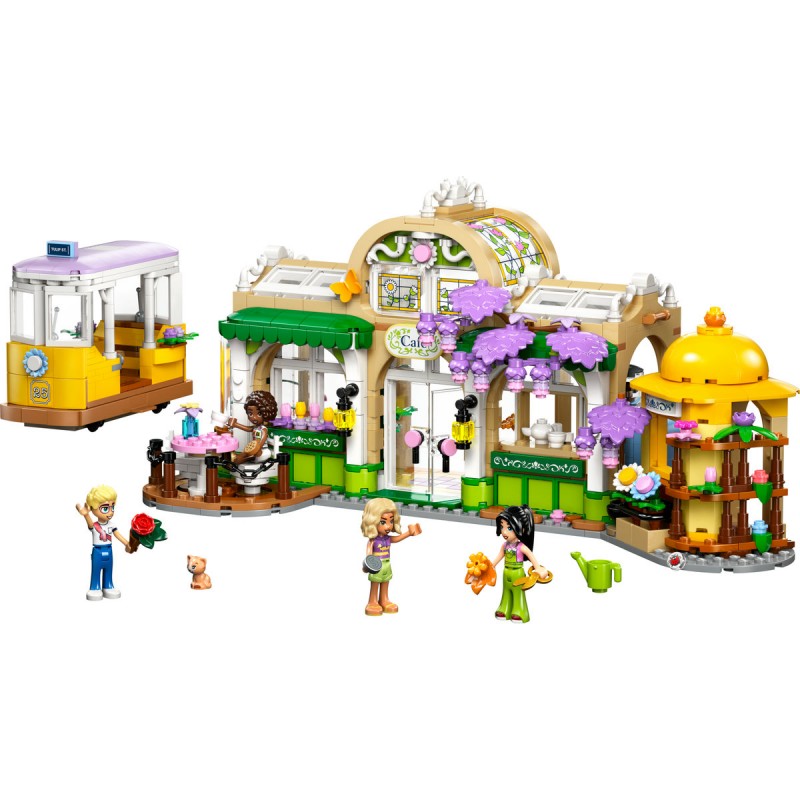 LEGO Friends - Cafenea cu multe plante şi florărie - 42671