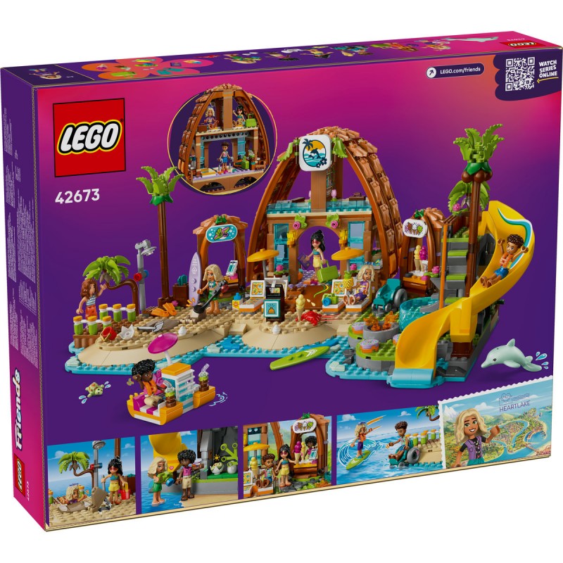 LEGO Friends - Staţiune de pe litoral pentru vacanţă cu familia - 42673