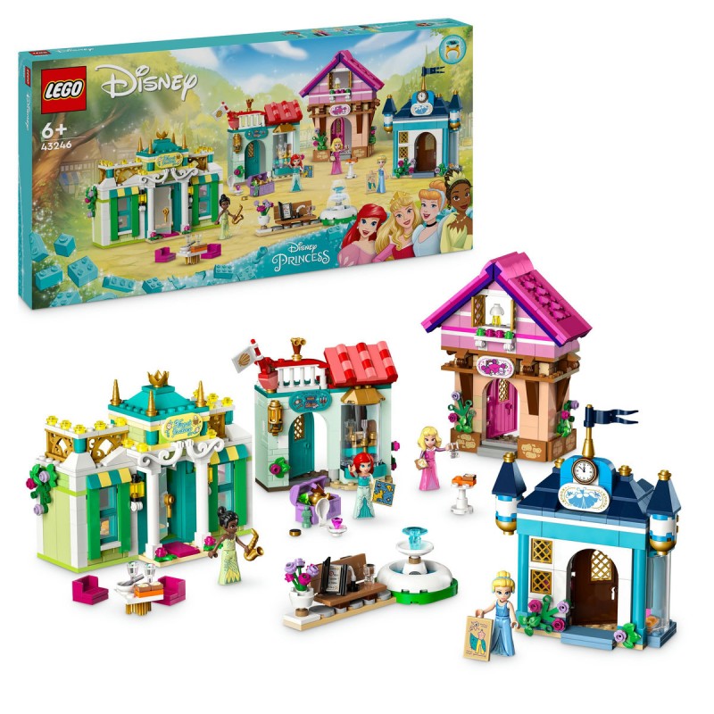 LEGO Disney - Aventura printeselor Disney la piata - 43246