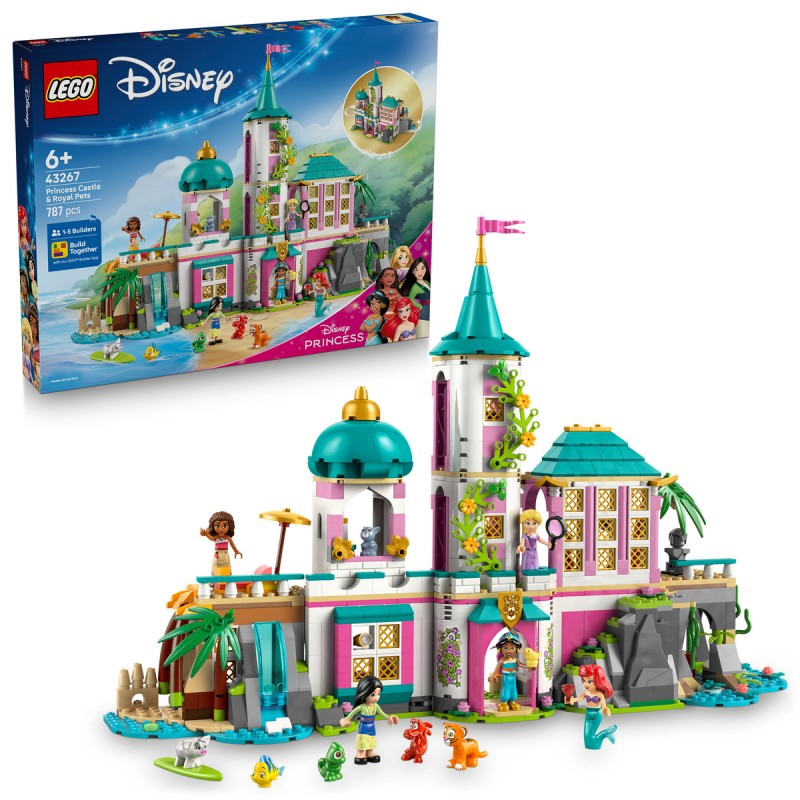 LEGO Disney - Castel de prinţesă şi animăluţe regale - 43267