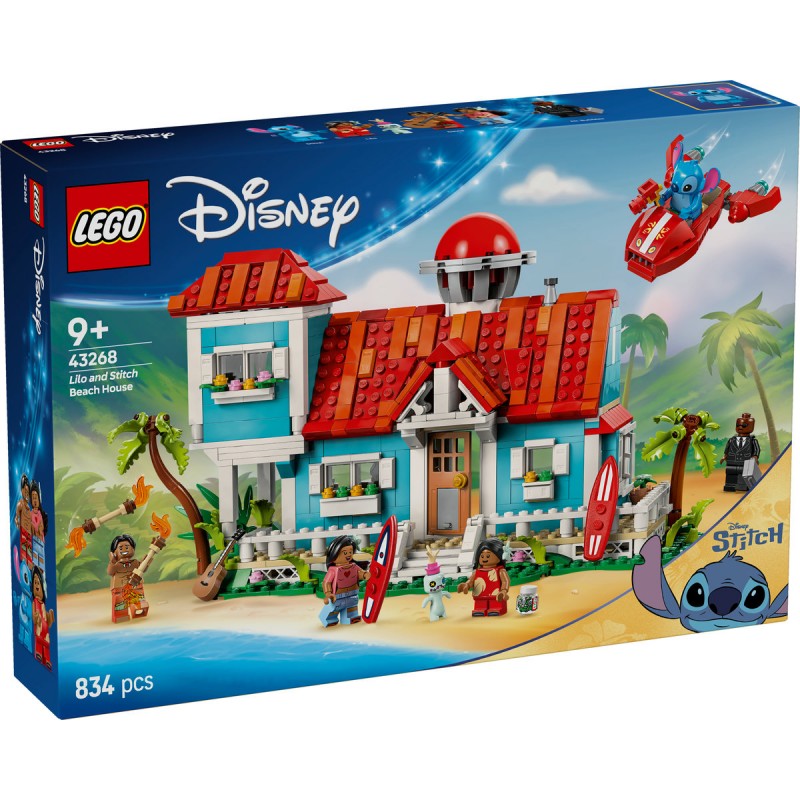 LEGO Disney - Casa de pe plaja a lui Lilo si Stitch - 43268