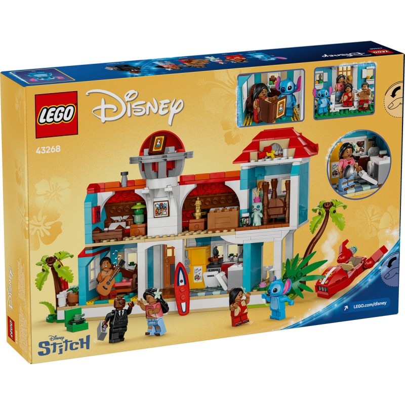 LEGO Disney - Casa de pe plaja a lui Lilo si Stitch - 43268