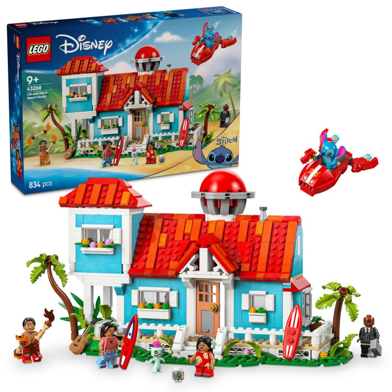 LEGO Disney - Casa de pe plaja a lui Lilo si Stitch - 43268