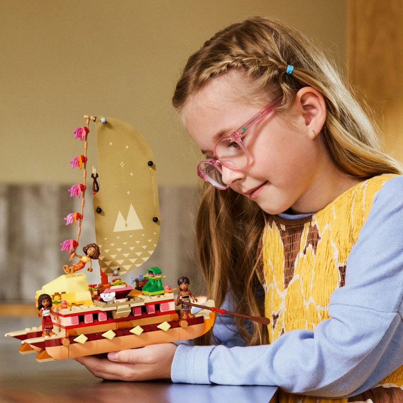 LEGO Disney - Canoea de aventura a Moanei - 43270