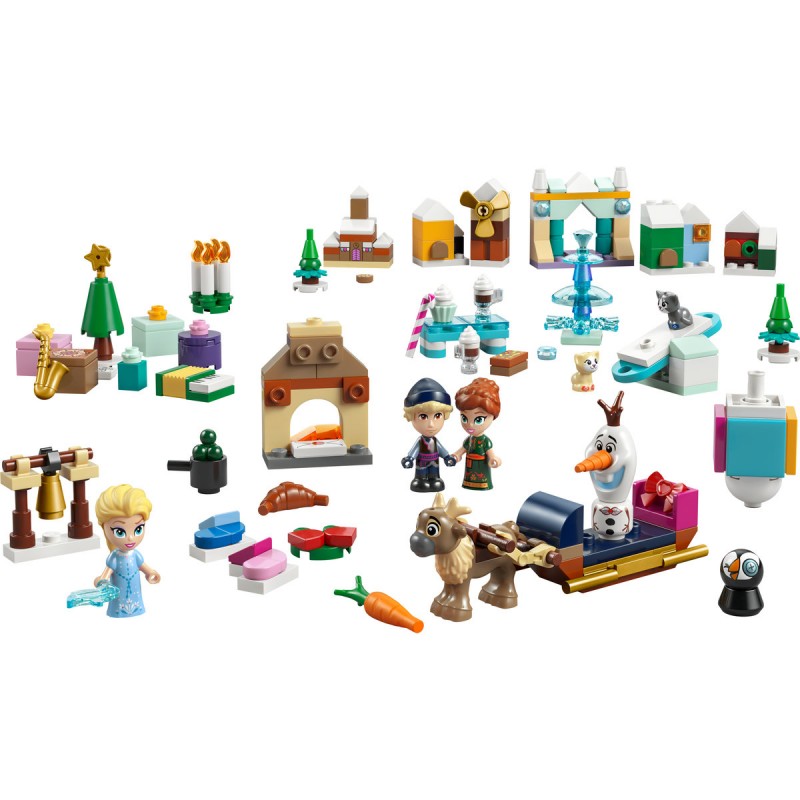 LEGO Disney - LEGO ǀ Disney Regatul de gheaţă Calendar de advent 2025 - 43273