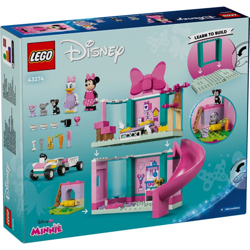 LEGO Disney - Hotelul pentru animale de companie al lui Minnie - 43274