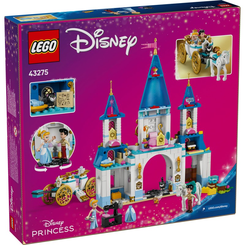 LEGO Disney - Castelul si caleasca Cenusaresei - 43275