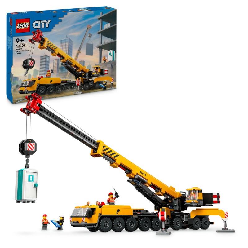 LEGO City - Macara mobila galbena de constructii - 60409