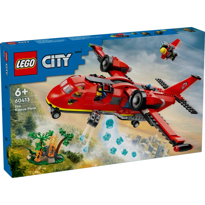 LEGO City - Avion de pompieri - 60413