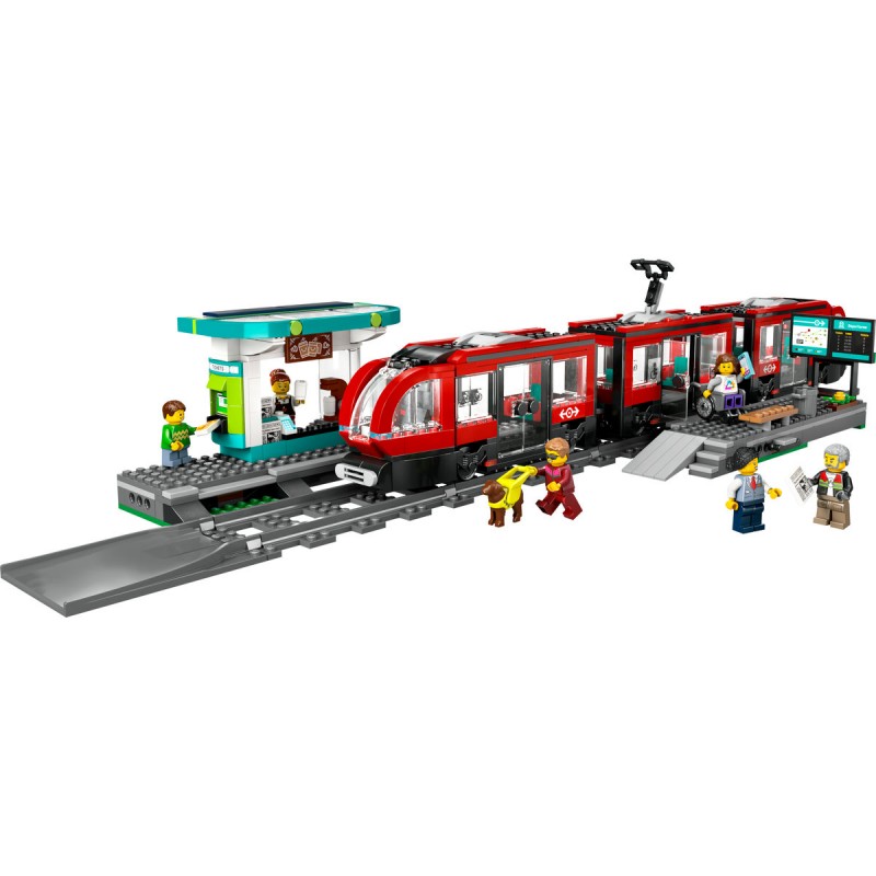 LEGO City - Statie si tramvai in centrul orasului - 60423