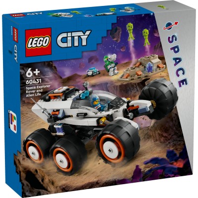 LEGO City - Rover de explorare si viata extraterestra - 60431