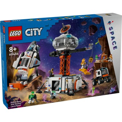LEGO City - Baza spatiala si platforma de lansare - 60434