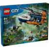 LEGO City - Elicopterul unui explorator al junglei la tabara de baza - 60437