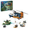 LEGO City - Elicopterul unui explorator al junglei la tabara de baza - 60437