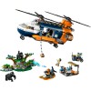 LEGO City - Elicopterul unui explorator al junglei la tabara de baza - 60437