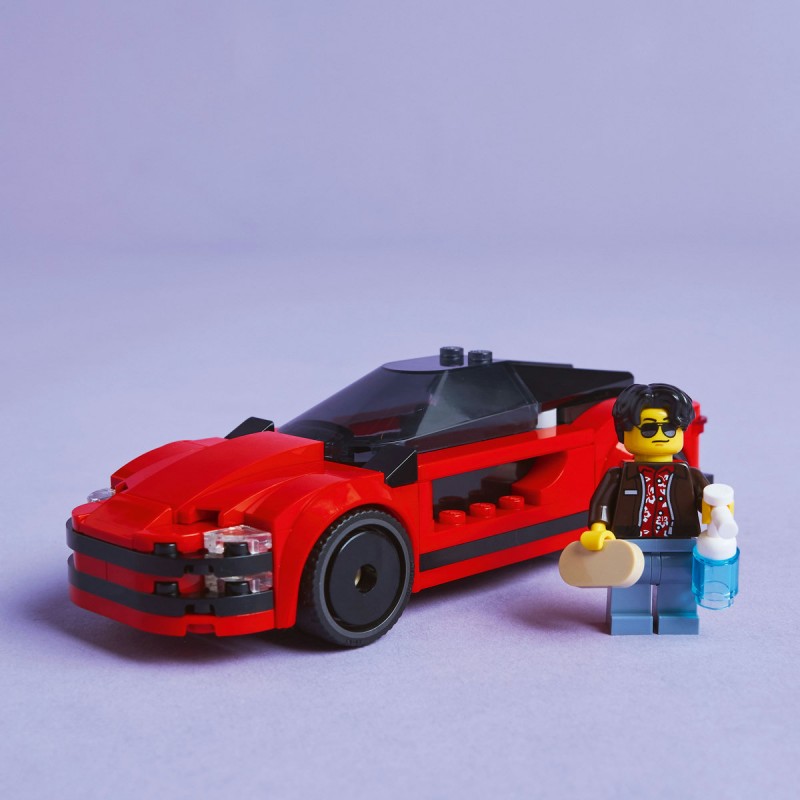 LEGO City - Masina sport rosie - 60448