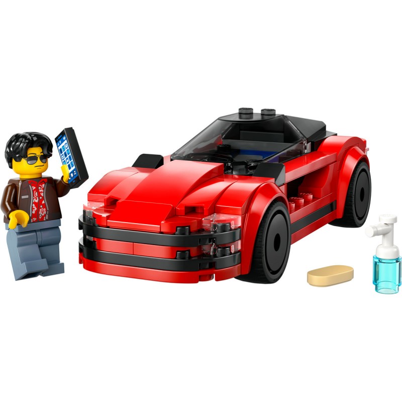 LEGO City - Masina sport rosie - 60448