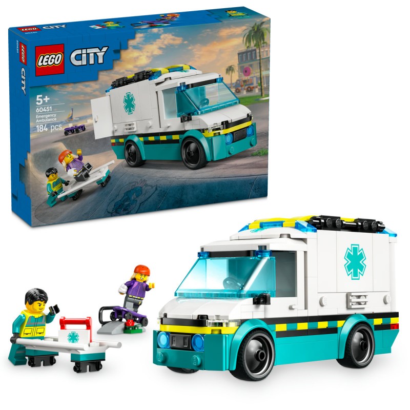LEGO City - Ambulanta de urgente - 60451