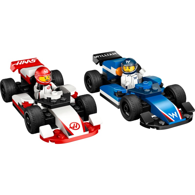 LEGO City - Masini de curse F1 Williams Racing si Haas F1 - 60464