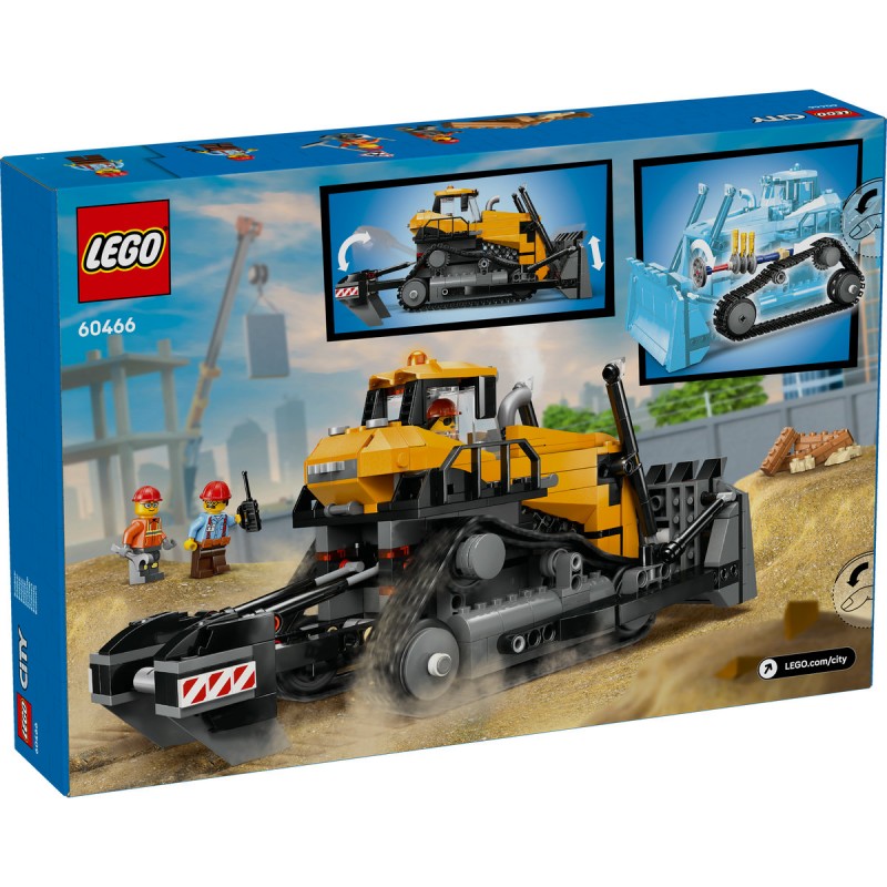 LEGO City - Buldozer galben - 60466