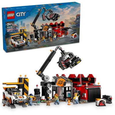 LEGO City - Cimitir de masini vechi - 60472