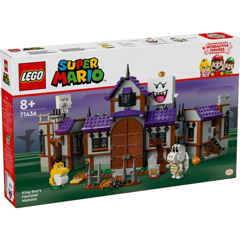 LEGO Super Mario - Conacul bantuit al lui King Boo - 71436