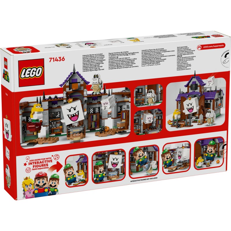 LEGO Super Mario - Conacul bantuit al lui King Boo - 71436