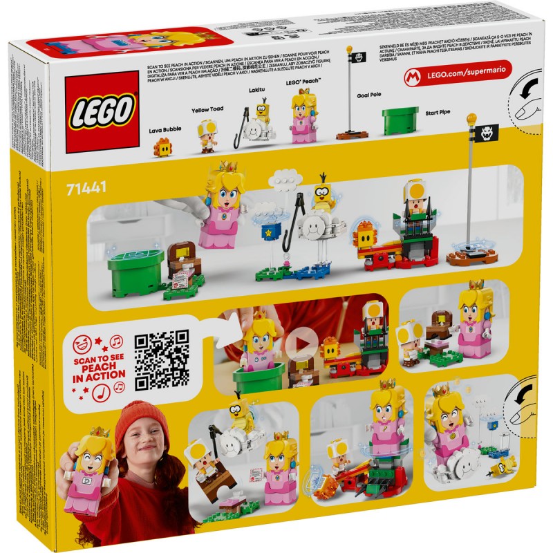 LEGO Super Mario - Aventuri cu LEGO Peach™ interactiva - 71441