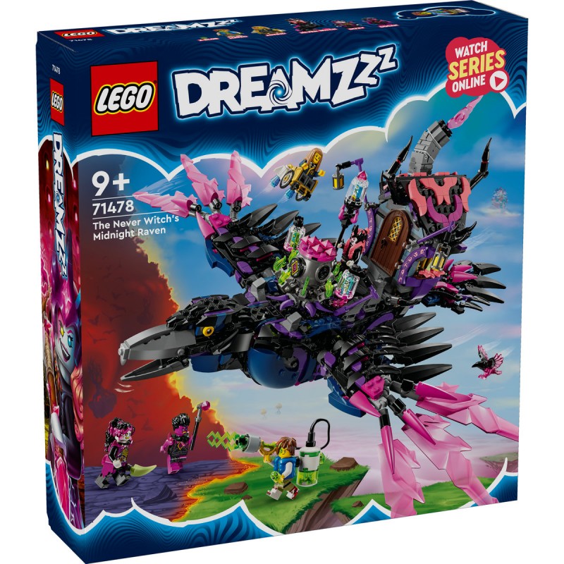 LEGO DREAMZzz - Corbul de la miezul noptii al vrajitoarei din Never - 71478