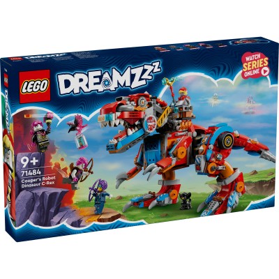 LEGO DREAMZzz - Dinozaurul robot C-Rex al lui Cooper - 71484