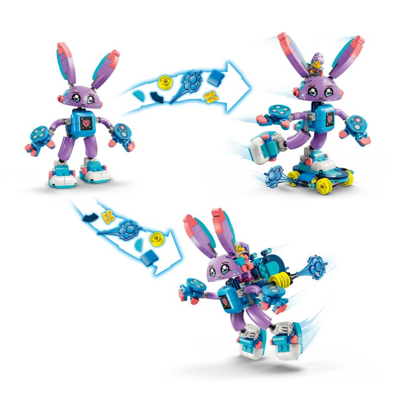 LEGO DREAMZzz - Izzie si iepurasul de gaming Bunchurro - 71490