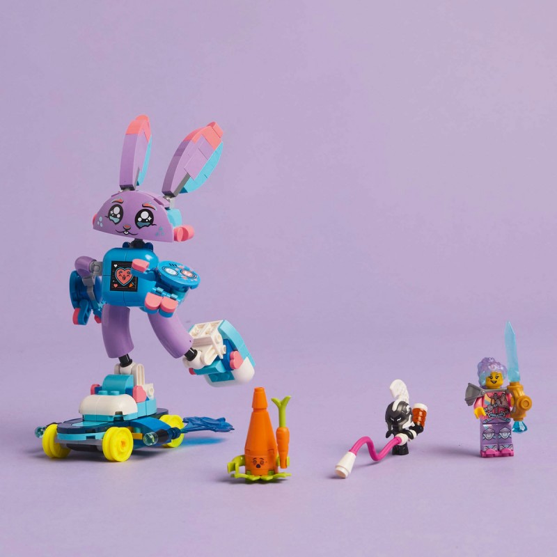 LEGO DREAMZzz - Izzie si iepurasul de gaming Bunchurro - 71490