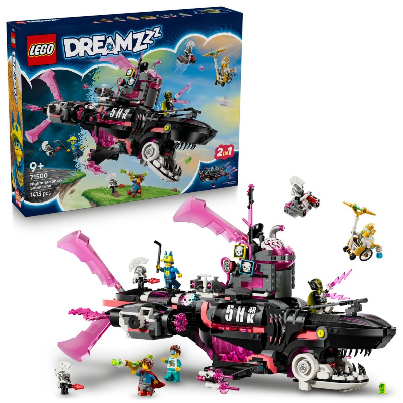 LEGO DREAMZzz - Submarin-rechin de coşmar - 71500